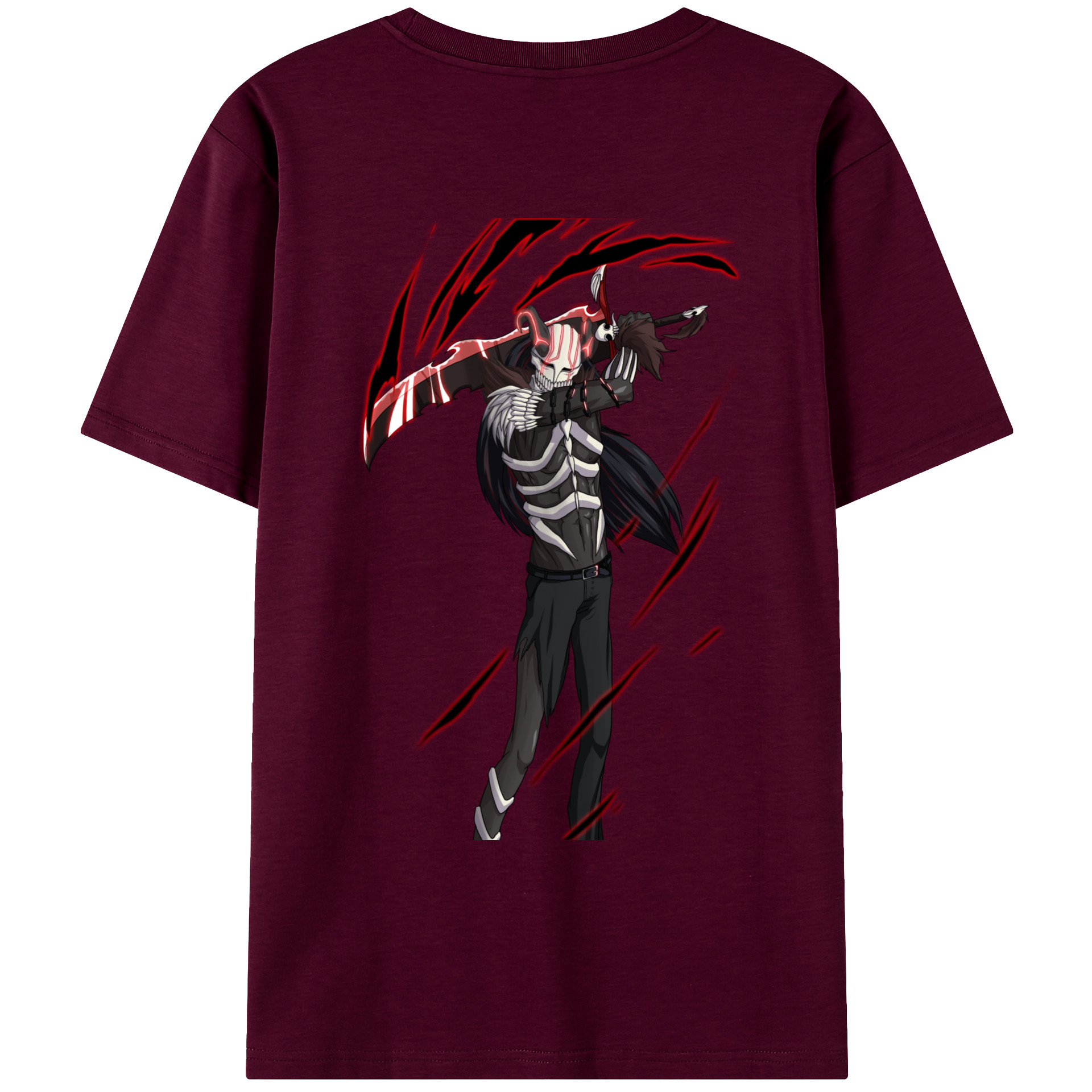 （画像用） ブリーチ 黒崎一護（くろさき いちご）BLEACH Kurosaki Ichigo レディース半袖Tシャツ(バックプリント)